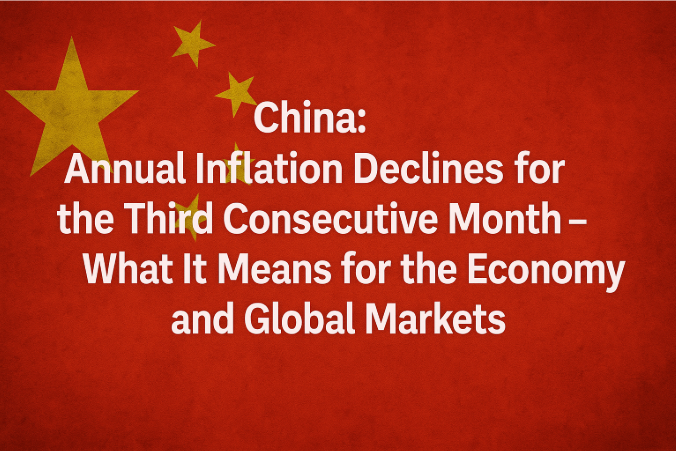 China: Annual Inflation Declines for the Third Consecutive Month – What It Means for the Economy and Global Markets